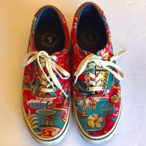 Polo Ralph Lauren Thornton III Hawaiian Aloha Sneakers
